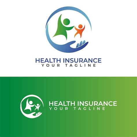Premium Vector | Health insurance logo vector illustration