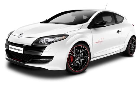 Download White Renault Megane RS Trophy PNG Image for Free