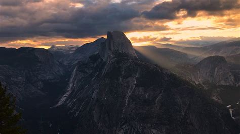 Yosemite Sunrise, glacier point - YouTube