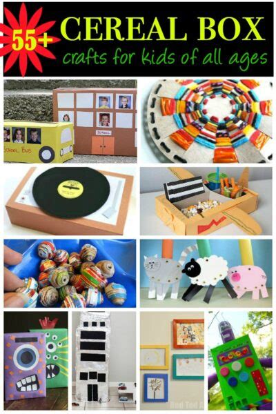 Recycled Cereal Box Craft Ideas for Your Kids