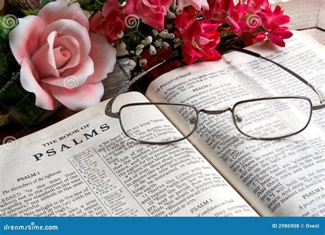 Open Bible And Flowers Royalty Free Stock Photos - Image: 2986908