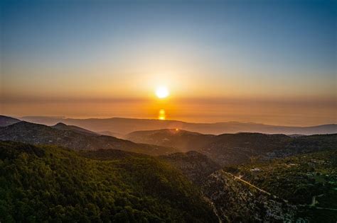 Sunset Lebanon Aerial - Free photo on Pixabay