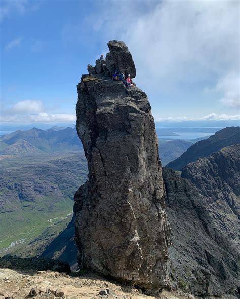 Guided ascents of the Inaccessible Pinnacle, Isle of Skye — Scott ...