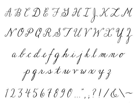 Dundon_Alphabet_Font_Set.jpg (1650×1275) | Beautiful handwriting fonts ...