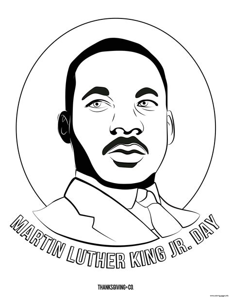 Mlk Day Coloring Pages For Kids Coloring Pages