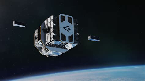 Orbiter in modular CubeSat deployer configuration, deploying two 3U CubeSats. | Behance