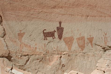 Utah Pictographs, Petroglyphs and Rock Art: Horseshoe Canyon