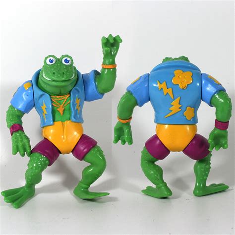 Vintage TMNT Genghis Frog Action Figure Loose | Destiny Toys