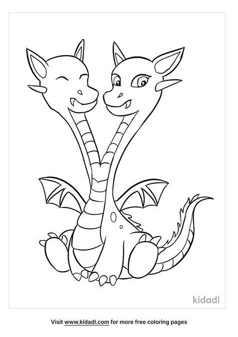 Printable Dragon Ii Coloring Pages