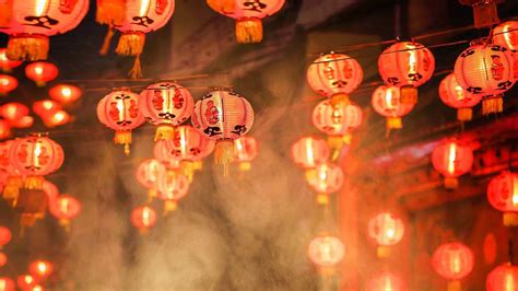 Download Lantern Holiday Chinese New Year HD Wallpaper