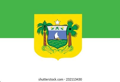 Rio Grande Do Norte Flag Brazil Stock Vector (Royalty Free) 232113430 | Shutterstock