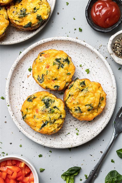 Egg Muffin Cups (With Spinach) | The Clean Eating Couple