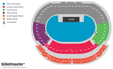 Foo Fighters - EVERYTHING OR NOTHING AT ALL UK TOUR Seating Plan ...