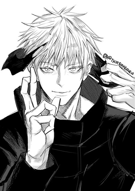 Gojo Satoru - Drawn by me : r/JuJutsuKaisen