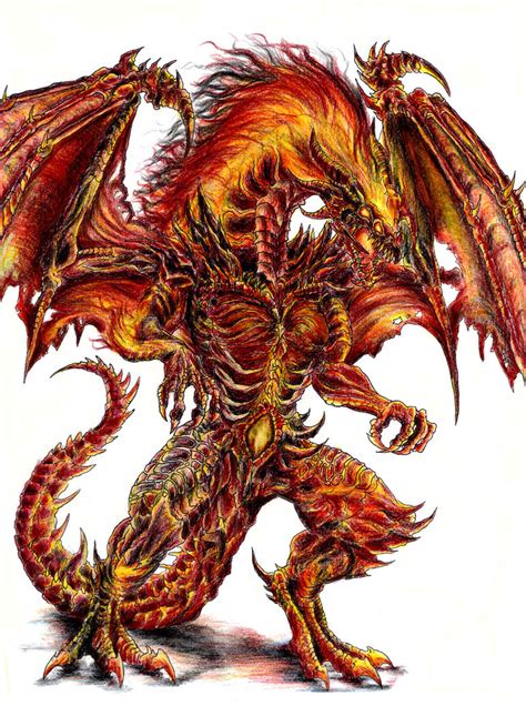 Fire Dragon Deathlord by WretchedSpawn2012 on DeviantArt