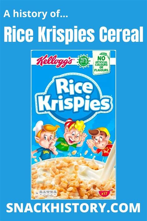 Rice Krispies Cereal (History, FAQ, Commercials) - Snack History in ...