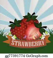 900+ Strawberry Label Design Strawberry Symbol Clip Art | Royalty Free - GoGraph