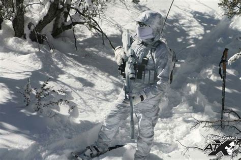 A-TACS Arctic camouflage on a recon soldier