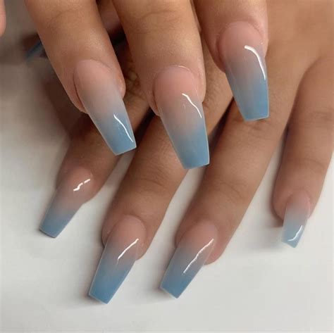 No Children on Instagram: “Baby blue ombré with glow in dark I love 💙 #teamvalentino # ...