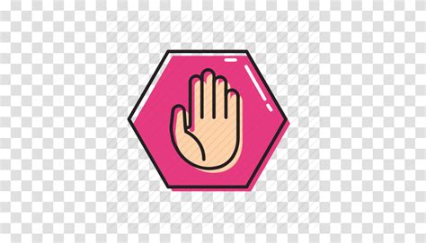 Danger Sign Stop Stop Hand Traffic Stop Icon, Fork, Cutlery, Road Sign Transparent Png – Pngset.com