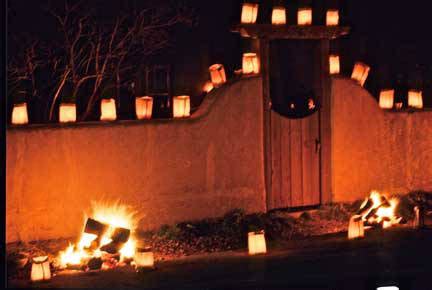 Luminaria Traditions (U.S. National Park Service)