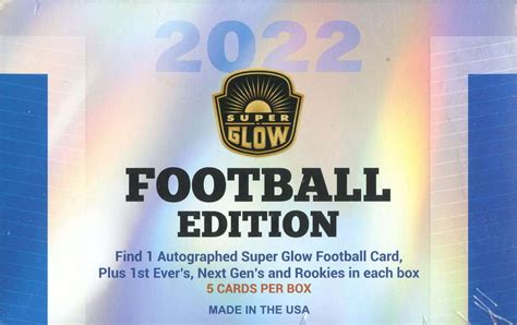 NFL 2022 Football Edition Trading Card Box (5 Cards) - Walmart.com