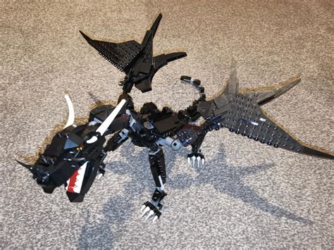 LEGO MOC Dragon (v1) by tomclarke | Rebrickable - Build with LEGO