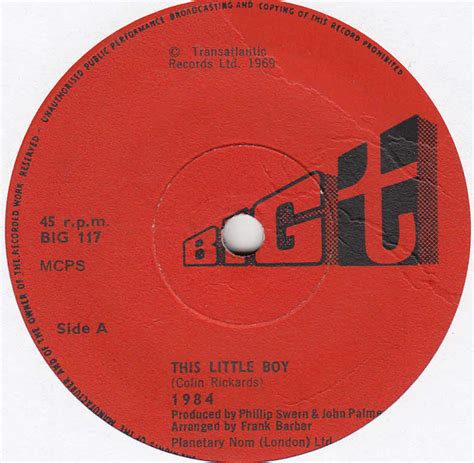 1984 – This Little Boy (1969, Vinyl) - Discogs