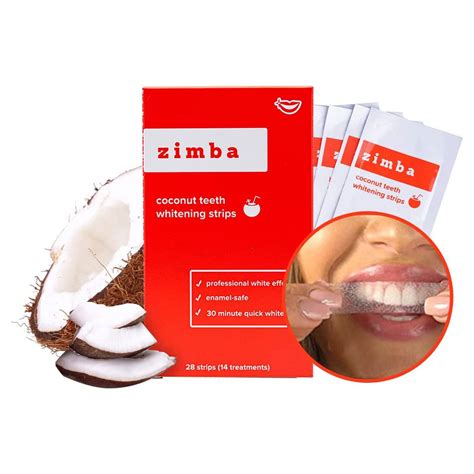 These Zimba Teeth Whitening Strips Work Fast and Are Just $25