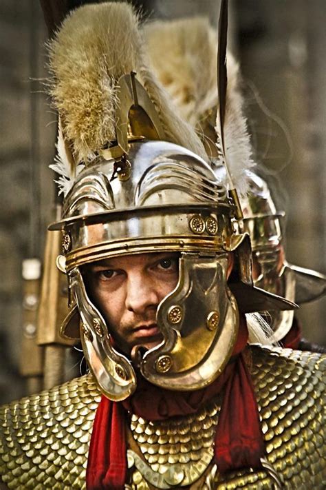 Roman officer. | Roman armor, Roman soldiers, Roman helmet