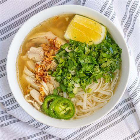 Authentic Vietnamese Chicken Noodle Soup (Pho Ga) — Vicky Pham