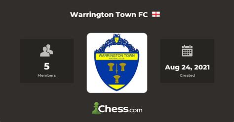 Warrington Town FC - Chess Club - Chess.com