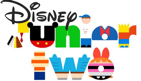 Disney Junior Two Logo My Crossover by EzekielZian on DeviantArt