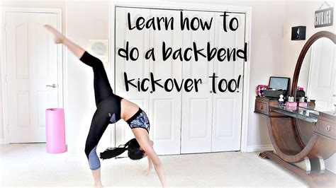 How to do a Back Walkover Easy Gymnastics Moves, Gymnastics For Beginners, Gymnastics Lessons ...