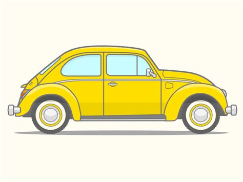 Vw Beetle Outline