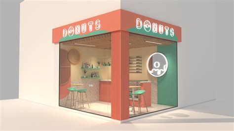 Donut Shop :: Behance