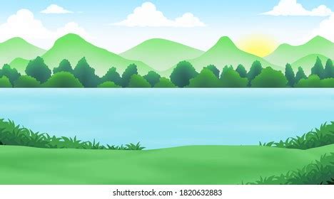 2,104 Lake Animation Images, Stock Photos, and Vectors | Shutterstock