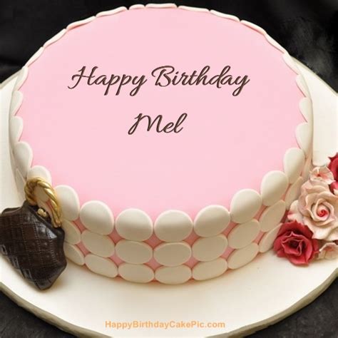 Pink Birthday Cake For Mel