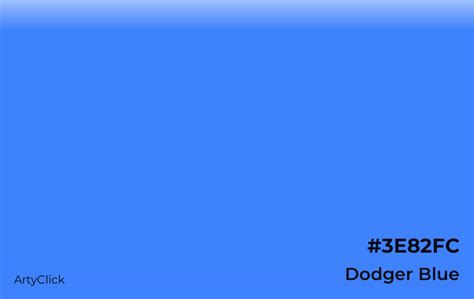 Dodger Blue Color | ArtyClick