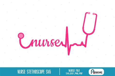 Nurse Svg,stethoscope Svg,nurse Svg,nurse Svg File,nurse Svg For Cricut ...