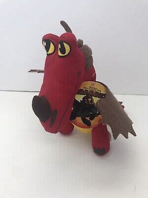 Toy Factory How To Train Your Dragon Hookfang Plush Toy Tags | eBay