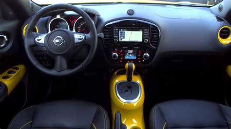 Yellow Nissan Juke Interior - pic-source