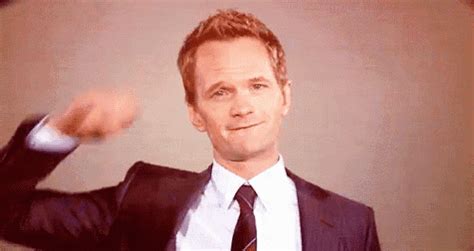 Barney Stinson Salute GIF - Suit - Discover & Share GIFs