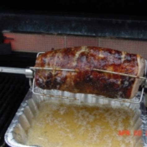 Rotisserie Pork Loin Roast Recipe