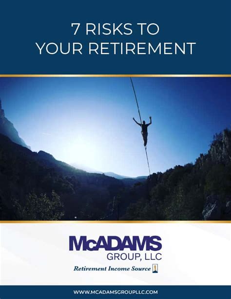 7 Risks To Your Retirement | McAdams Group, LLC