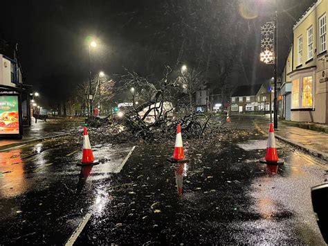 Pictures: Damage caused by Storm Arwen on Teesside - Teesside Live