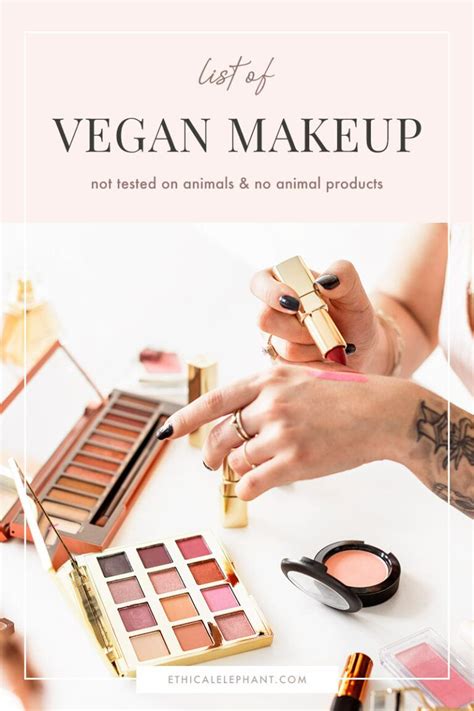 Ultimate List of Vegan Makeup Brands | Vegan makeup brands, Organic ...