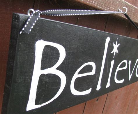 Believe Sign - Etsy