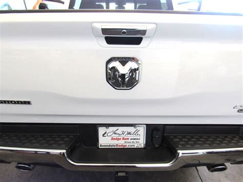 2019 DODGE RAM Chrome Tailgate RAM's Head Emblem Medallion NEW OEM MOPAR - KLP Customs