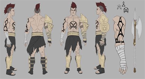 ArtStation - Very old concept art of young kratos (GOW)